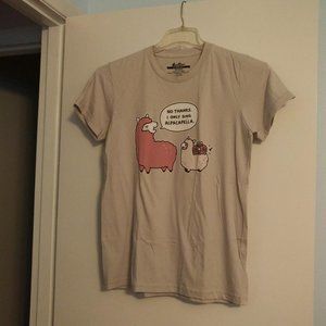 Alpacapella girls X-Large gray t-shirt